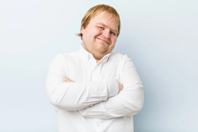 A man smiling
